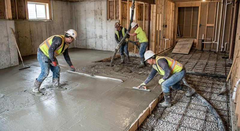 Basement Concrete Pouring in Leesburg, VA