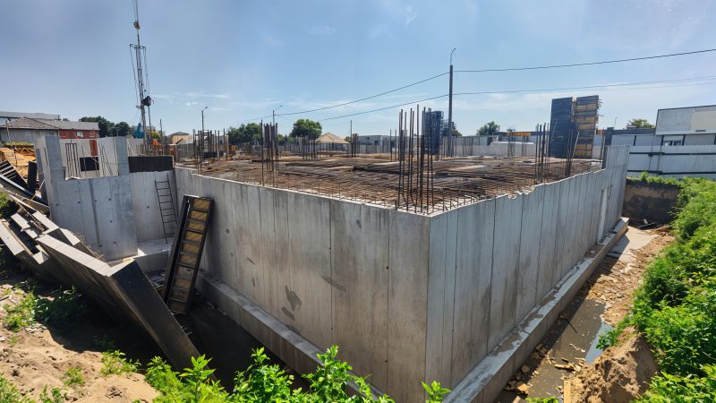 Commercial Slab Construction in Berryville, VA
