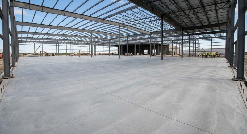 Commercial Slab Construction in Ranson, WV