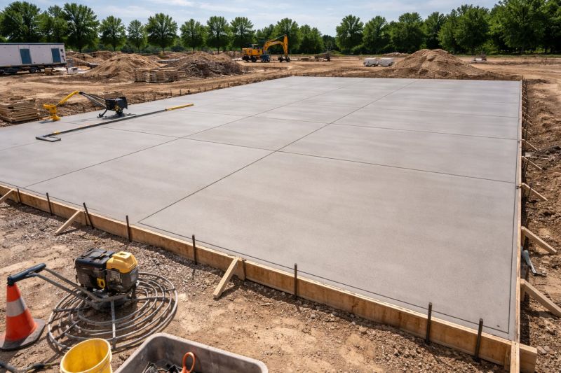 Commercial Slab Installation in Middletown, MD