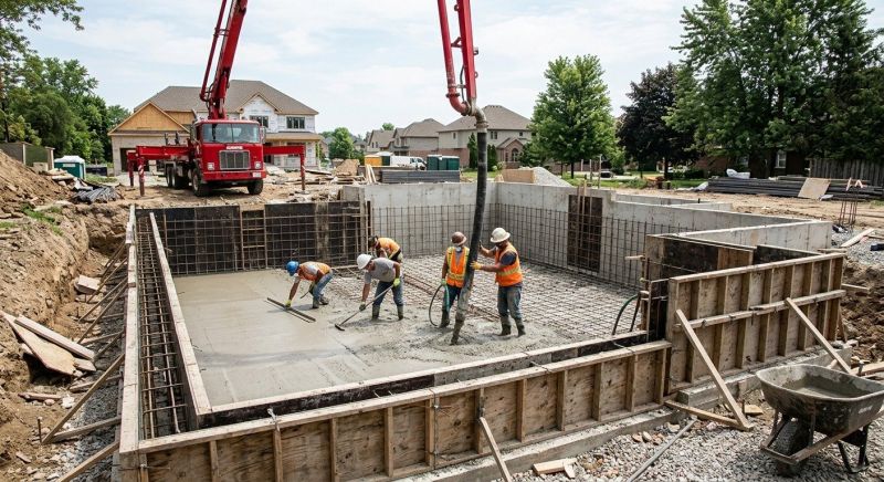 Concrete Basement Pouring in Leesburg, VA