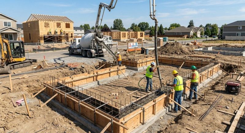 Foundation Construction in Jefferson, MD