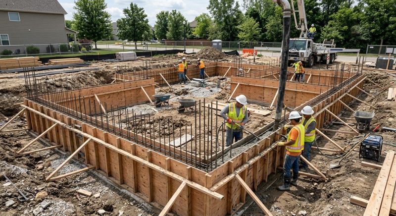 Foundation Construction in Middleburg, VA