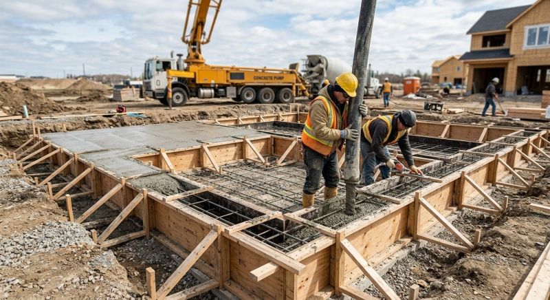Foundation Construction in Mount Airy, MD