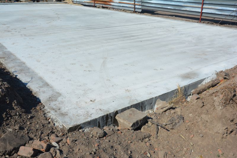 Foundation Slab Construction in Leesburg, VA