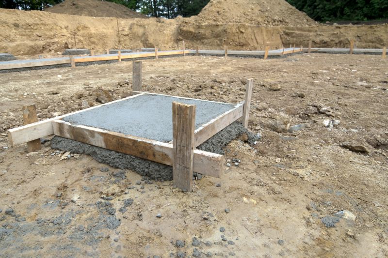 House Footing Construction in Leesburg, VA