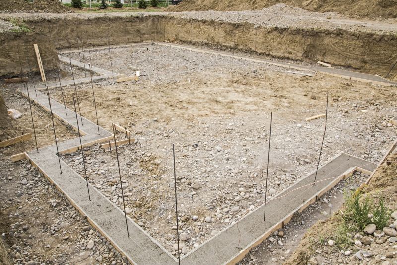 House Footing Construction in Leesburg, VA