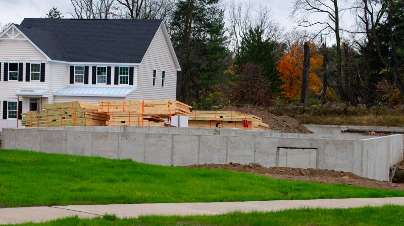 House Foundation Installation in Leesburg, VA